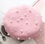 Boina Perlada Rosa claro - Imagen 2