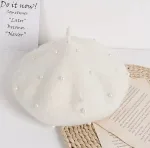 Boina Perlada Blanca - Imagen 2