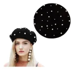 Boina Perlada Negro