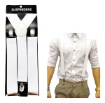 Suspensores Adulto Blanco