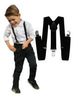 Suspensores Negro Niño/Niña