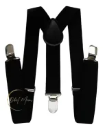 Suspensores Negro Niño/Niña - Imagen 2