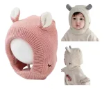Gorro Con Orejitas Rosa Niño