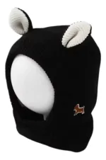 Gorro Con Orejitas Negro Niño - Imagen 2
