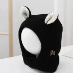 Gorro Con Orejitas Negro Niño - Imagen 3
