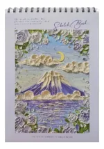 Croquera De Dibujo Azul