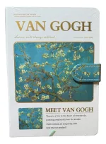 Libreta Diseño Van Gogh Tapa Dura Almendro en Flor