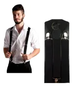 Suspensores Negro Adulto