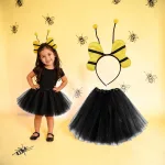 Set Disfraz Abeja con Tutu Amarillo-Negro - Imagen 2