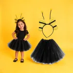 Set Disfraz Abeja con Tutu Amarillo-Negro - Imagen 3