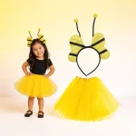 Set Disfraz Abeja con Tutu Amarillo - Imagen 3